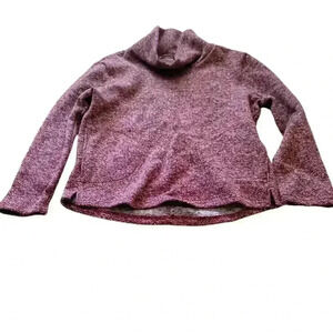 Avalanche Cowl Neck Sweater Pullover Women's Size Large Red